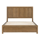Charlotte Light Brown Eastern King Storage Platform Bed by Homelegance at Eve Furniture