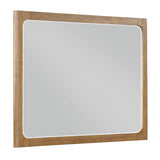 Charlotte Light Brown Mirror by Homelegance at Eve Furniture