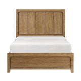 Charlotte Light Brown Queen Storage Platform Bed by Homelegance at Eve Furniture