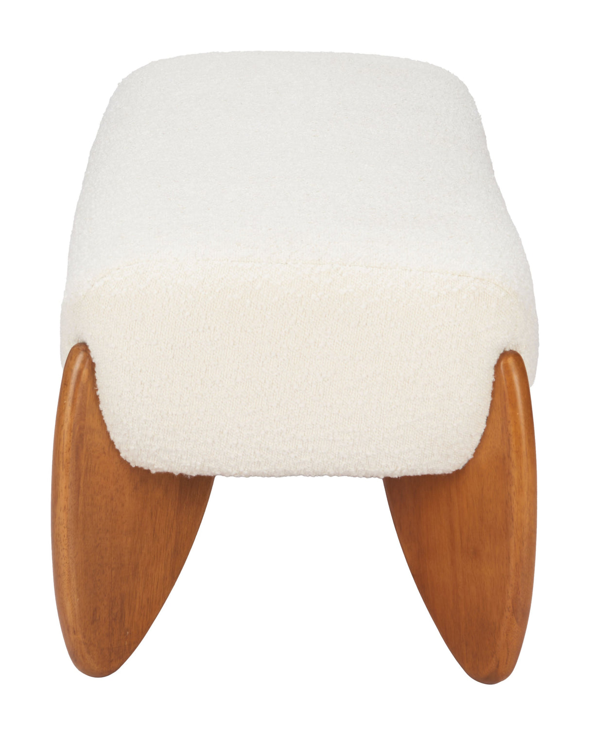Charm Ivory Bench by Zuomod at Eve Furniture