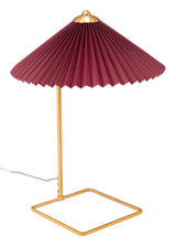 Charo Red & Gold Table Lamp by Zuomod at Eve Furniture