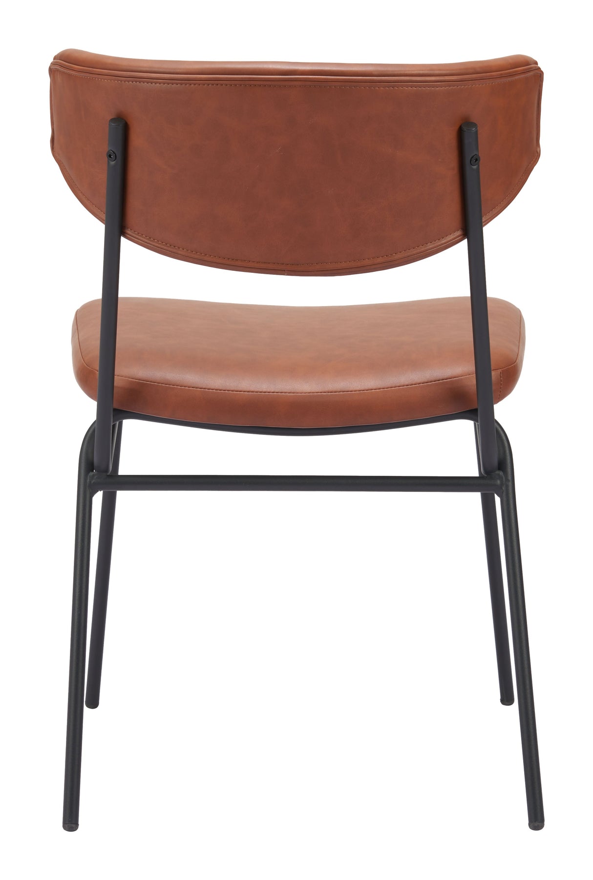Charon Vintage Brown Dining Chair (Set of 2) by Zuomod at Eve Furniture