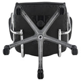 Chase Black/Chrome High Back Office Chair by Coaster at Eve Furniture