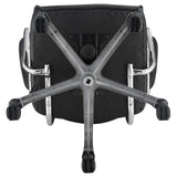 Chase Black/Chrome High Back Office Chair by Coaster at Eve Furniture