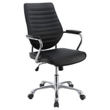 Chase Black/Chrome High Back Office Chair