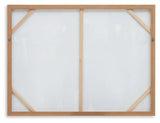 Chaseburn Brown/Black/White Wall Art by Ashley at Eve Furniture