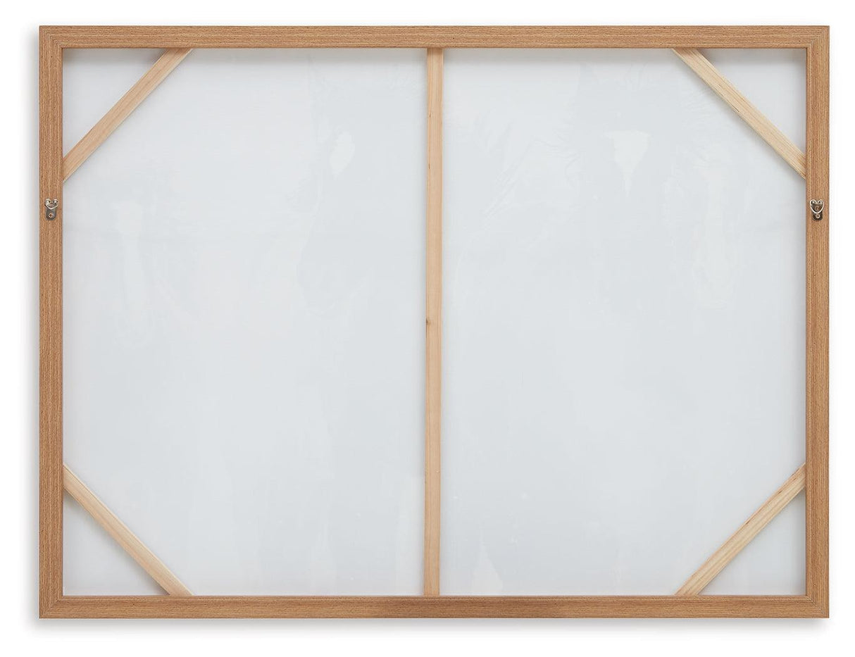 Chaseburn Brown/Black/White Wall Art by Ashley at Eve Furniture