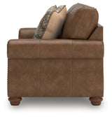 Chasemore Earth Loveseat by Ashley at Eve Furniture