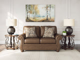 Chasemore Earth Loveseat by Ashley at Eve Furniture