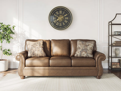 Chasemore Earth Sofa and Recliner by Ashley at Eve Furniture