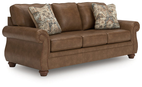 Chasemore Earth Sofa and Recliner by Ashley at Eve Furniture