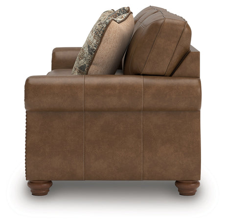Chasemore Earth Sofa and Recliner by Ashley at Eve Furniture