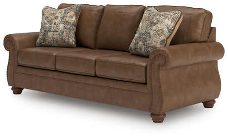 Chasemore Earth Sofa and Recliner by Ashley at Eve Furniture