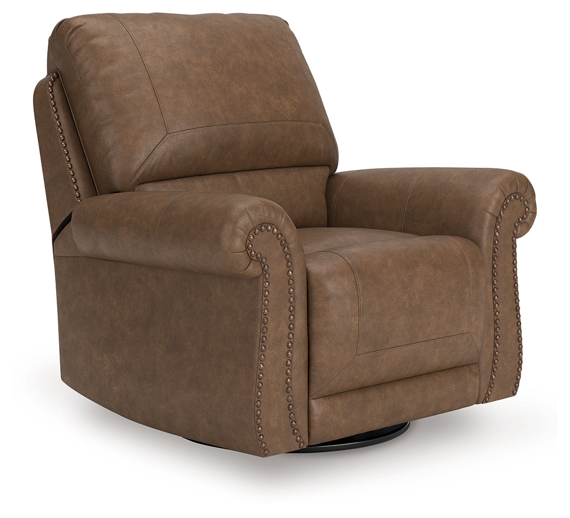 Chasemore Earth Sofa and Recliner by Ashley at Eve Furniture