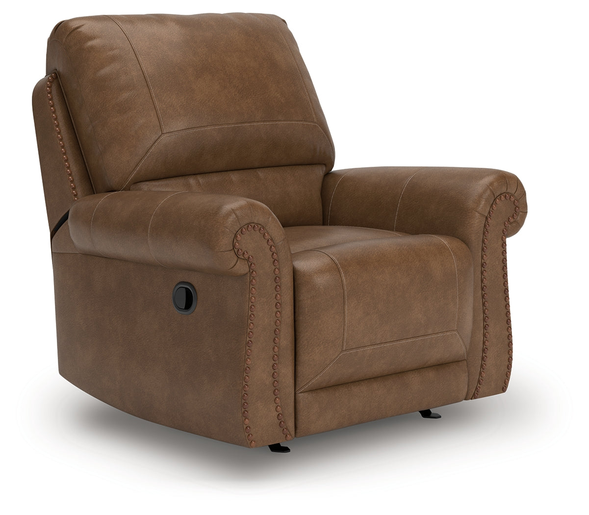Chasemore Earth Swivel Glider Recliner by Ashley at Eve Furniture