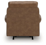 Chasemore Earth Swivel Glider Recliner by Ashley at Eve Furniture