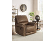 Chasemore Earth Swivel Glider Recliner by Ashley at Eve Furniture