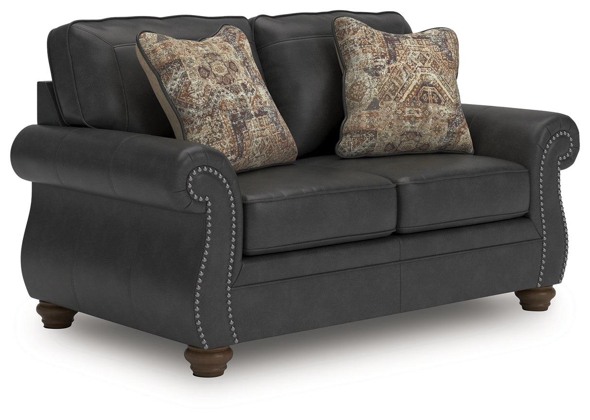 Chasemore Granite Loveseat by Ashley at Eve Furniture