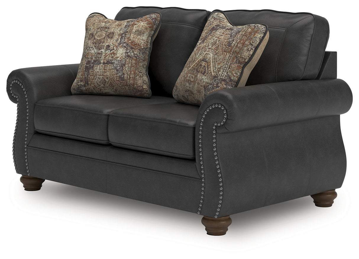 Chasemore Granite Loveseat by Ashley at Eve Furniture