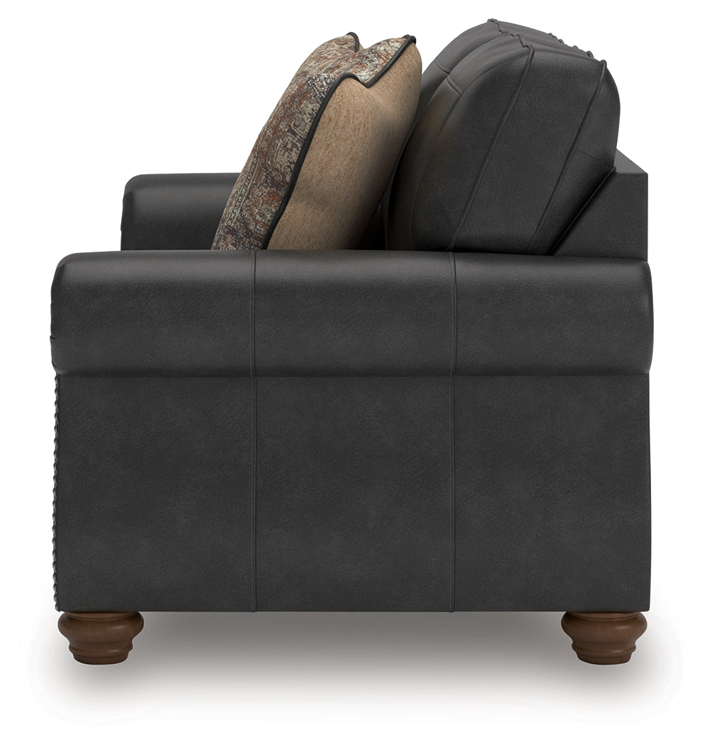 Chasemore Granite Loveseat by Ashley at Eve Furniture
