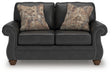Chasemore Granite Loveseat by Ashley at Eve Furniture