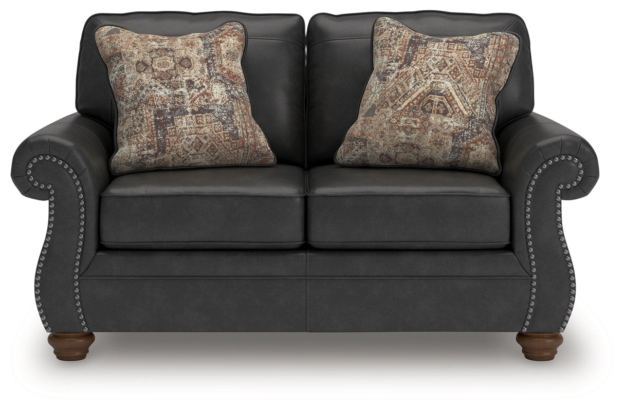 Chasemore Granite Loveseat by Ashley at Eve Furniture