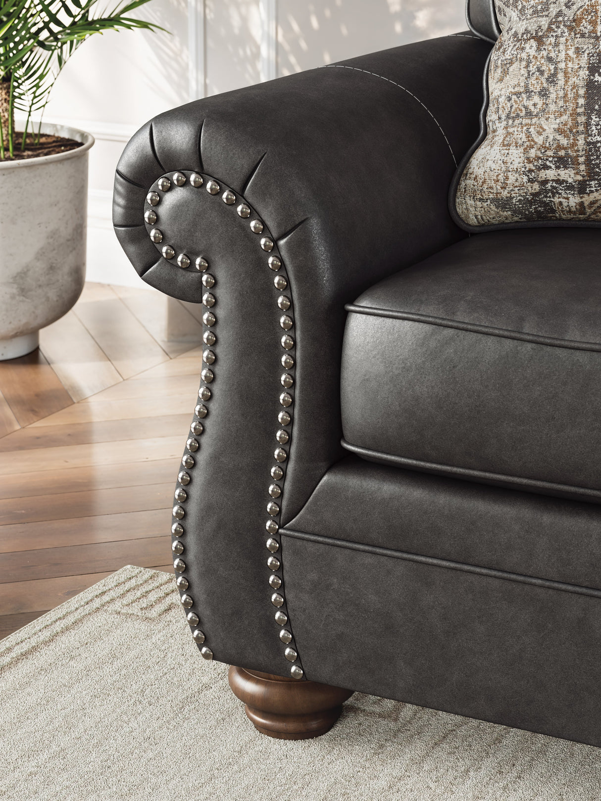 Chasemore Granite Sofa and Loveseat by Ashley at Eve Furniture