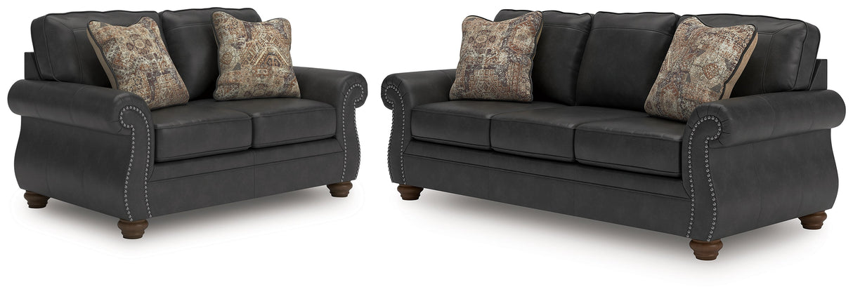 Chasemore Granite Sofa and Loveseat by Ashley at Eve Furniture