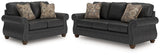 Chasemore Granite Sofa and Loveseat by Ashley at Eve Furniture