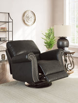 Chasemore Granite Swivel Glider Recliner by Ashley at Eve Furniture