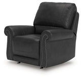 Chasemore Granite Swivel Glider Recliner by Ashley at Eve Furniture
