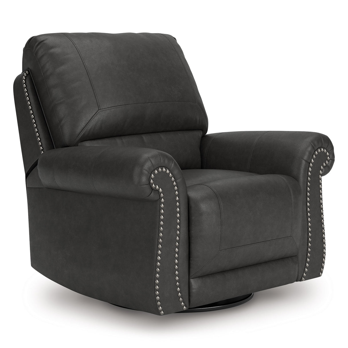 Chasemore Granite Swivel Glider Recliner by Ashley at Eve Furniture