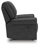 Chasemore Granite Swivel Glider Recliner by Ashley at Eve Furniture