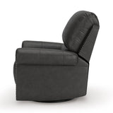 Chasemore Granite Swivel Glider Recliner by Ashley at Eve Furniture