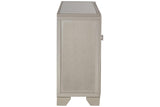 Chaseton Champagne Accent Cabinet by Ashley at Eve Furniture