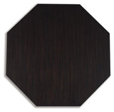 Chasinfield Dark Brown Coffee Table by Ashley at Eve Furniture