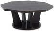 Chasinfield Dark Brown Coffee Table by Ashley at Eve Furniture