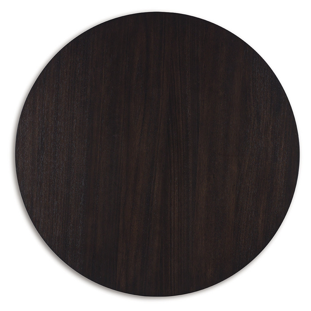 CHASINFIELD Dark Brown End Table