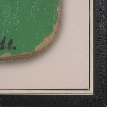 Chasing Numbers I Bingo Card by Mercana Studio a Hand Embellished Textured Framed Canvas by Mercana at Eve Furniture