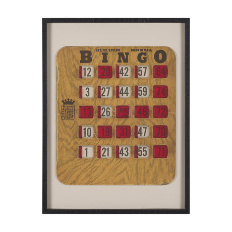 Chasing Numbers I by Zap Studio a Framed Art Print Matted under Glass by Mercana at Eve Furniture