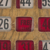 Chasing Numbers III Bingo Card by Mercana Studio a Hand Embellished Textured Framed Canvas by Mercana at Eve Furniture
