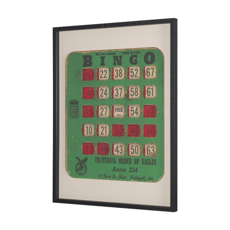 Chasing Numbers III by Zap Studio a Framed Art Print Matted under Glass by Mercana at Eve Furniture