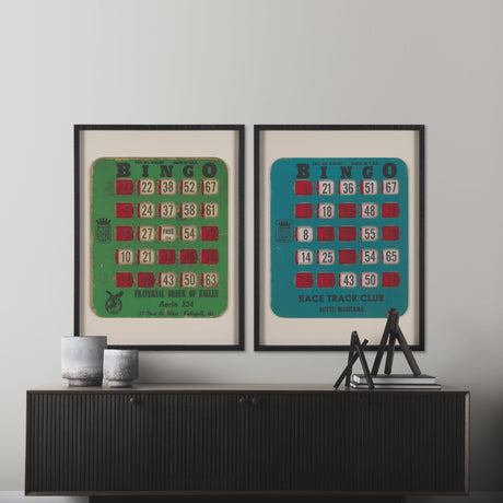 Chasing Numbers III by Zap Studio a Framed Art Print Matted under Glass by Mercana at Eve Furniture