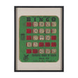 Chasing Numbers III by Zap Studio a Framed Art Print Matted under Glass by Mercana at Eve Furniture