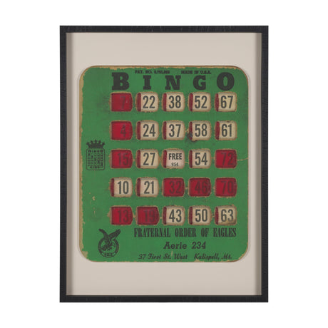 Chasing Numbers III by Zap Studio a Framed Art Print Matted under Glass by Mercana at Eve Furniture
