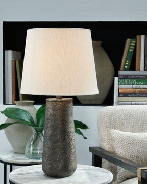 Chaston Antique Bronze Finish Table Lamp by Ashley at Eve Furniture