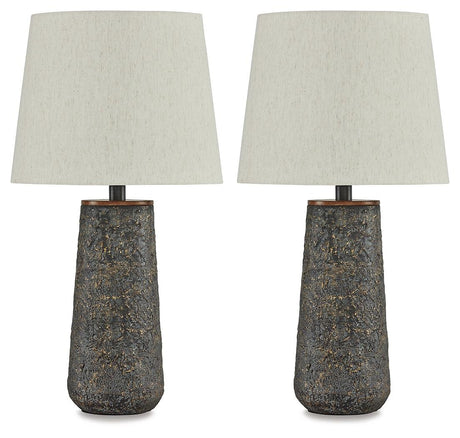 Chaston Antique Bronze Finish Table Lamp by Ashley at Eve Furniture