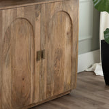 Chateau Brown Four-Door Sideboard by Crestview at Eve Furniture