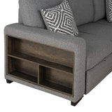 Chatham Gray Sleeper Sectional with Right Chaise