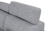 Chatteris Gray Left Chaise Sleeper Sectional